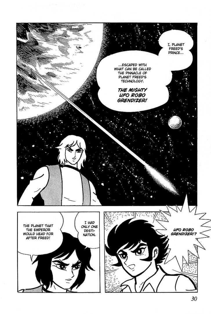 UFO Robo Grendizer Chapter 1 page 30 - Chapter 1 : The Man Who Came from Space