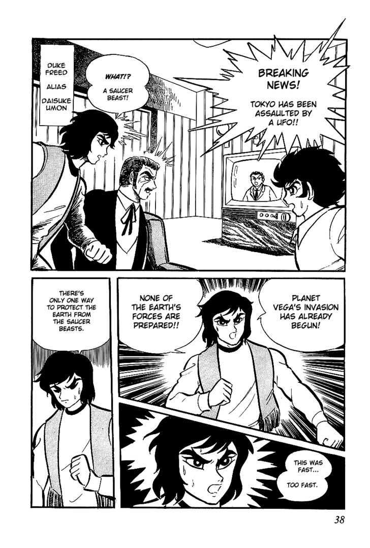 UFO Robo Grendizer Chapter 2 page 5 - Chapter 2 : The Hero Awakens