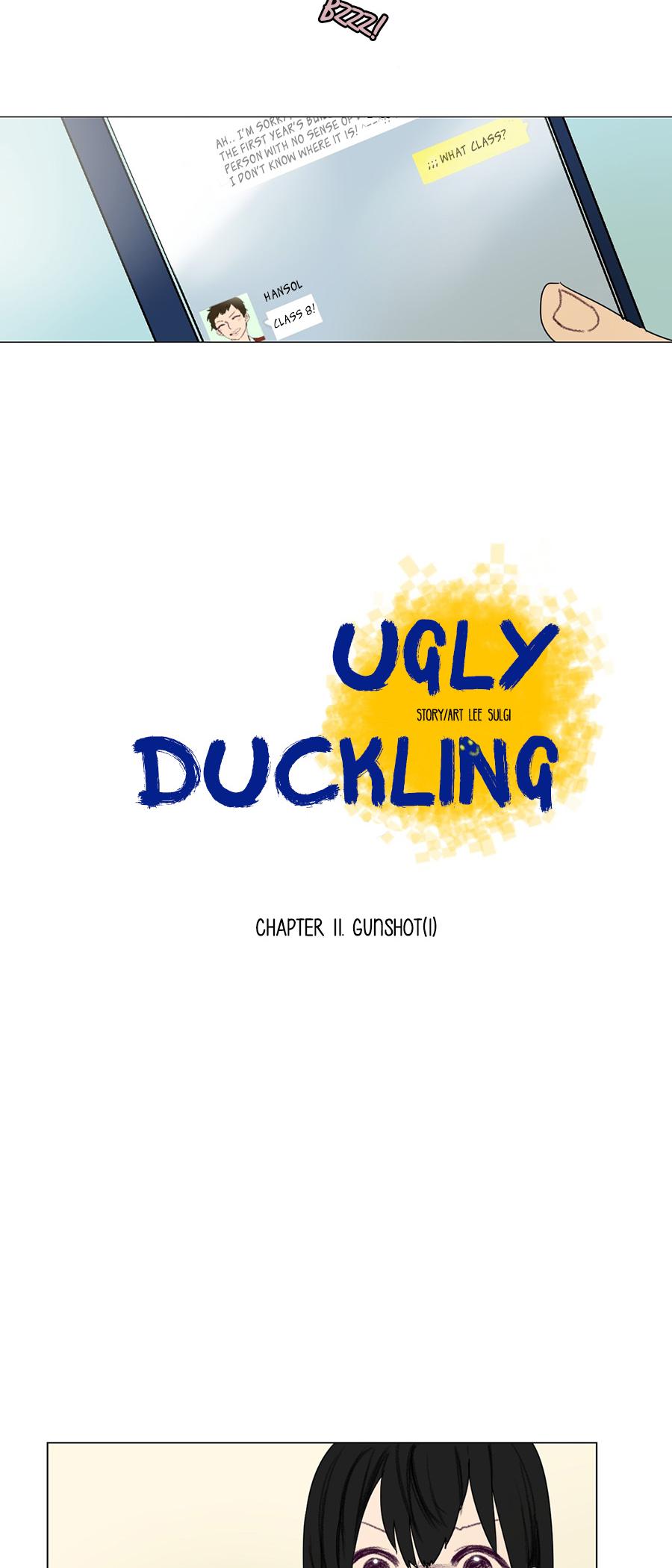 Ugly Duckling Chapter 11 page 6 - Chapter 11 : Gunshot (1)