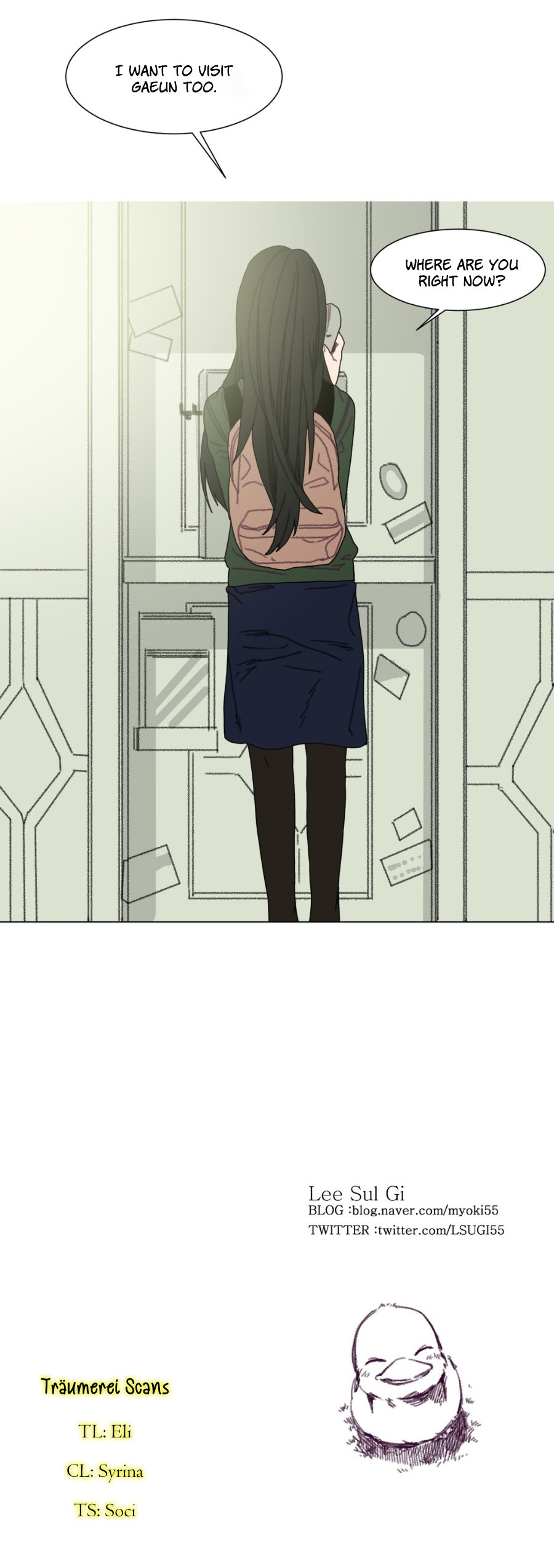 Ugly Duckling Chapter 44 page 33 - Chapter 44: Warm Fingertips (5)