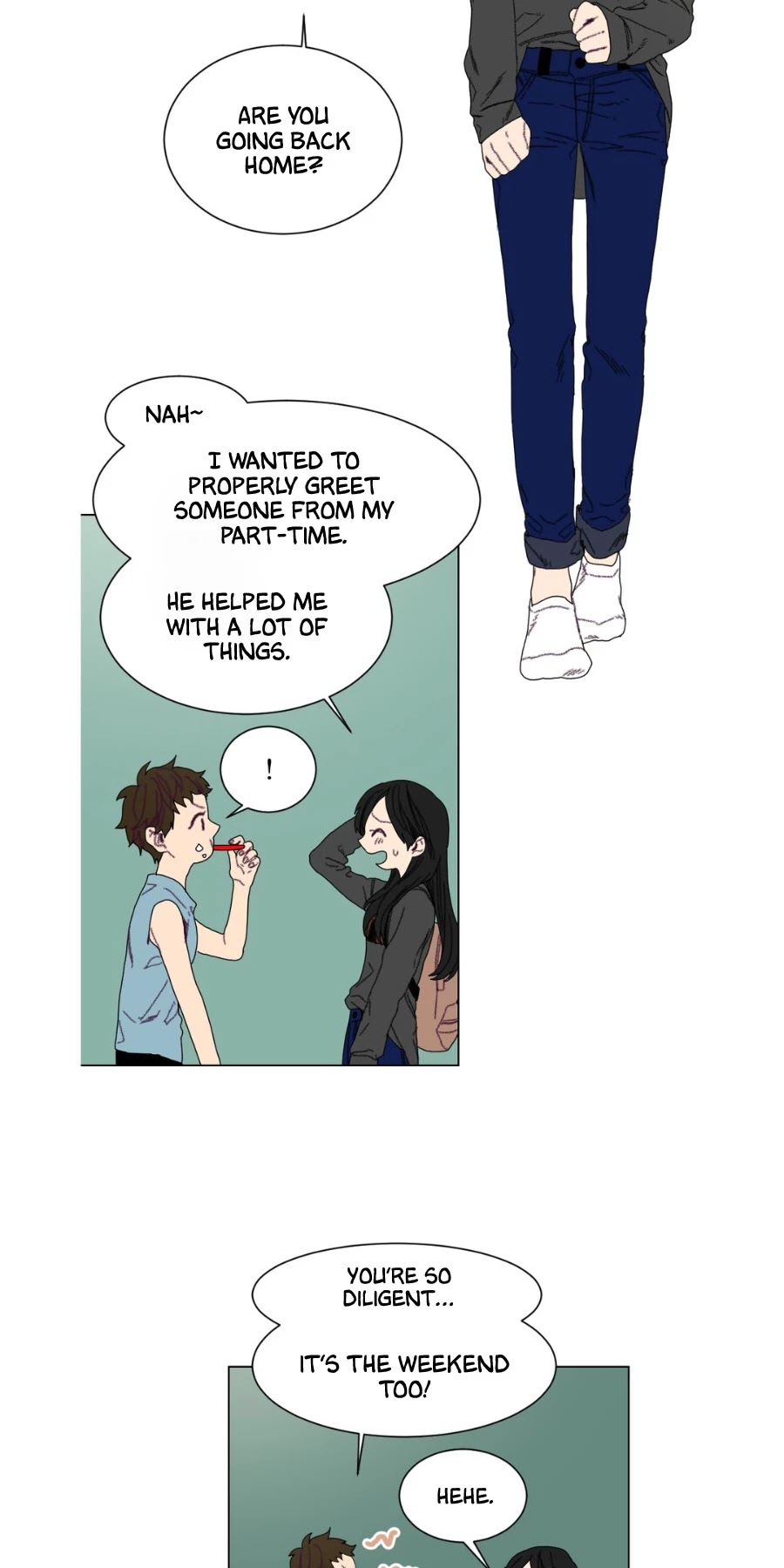 Ugly Duckling Chapter 50 page 14 - Chapter 50: See You Again