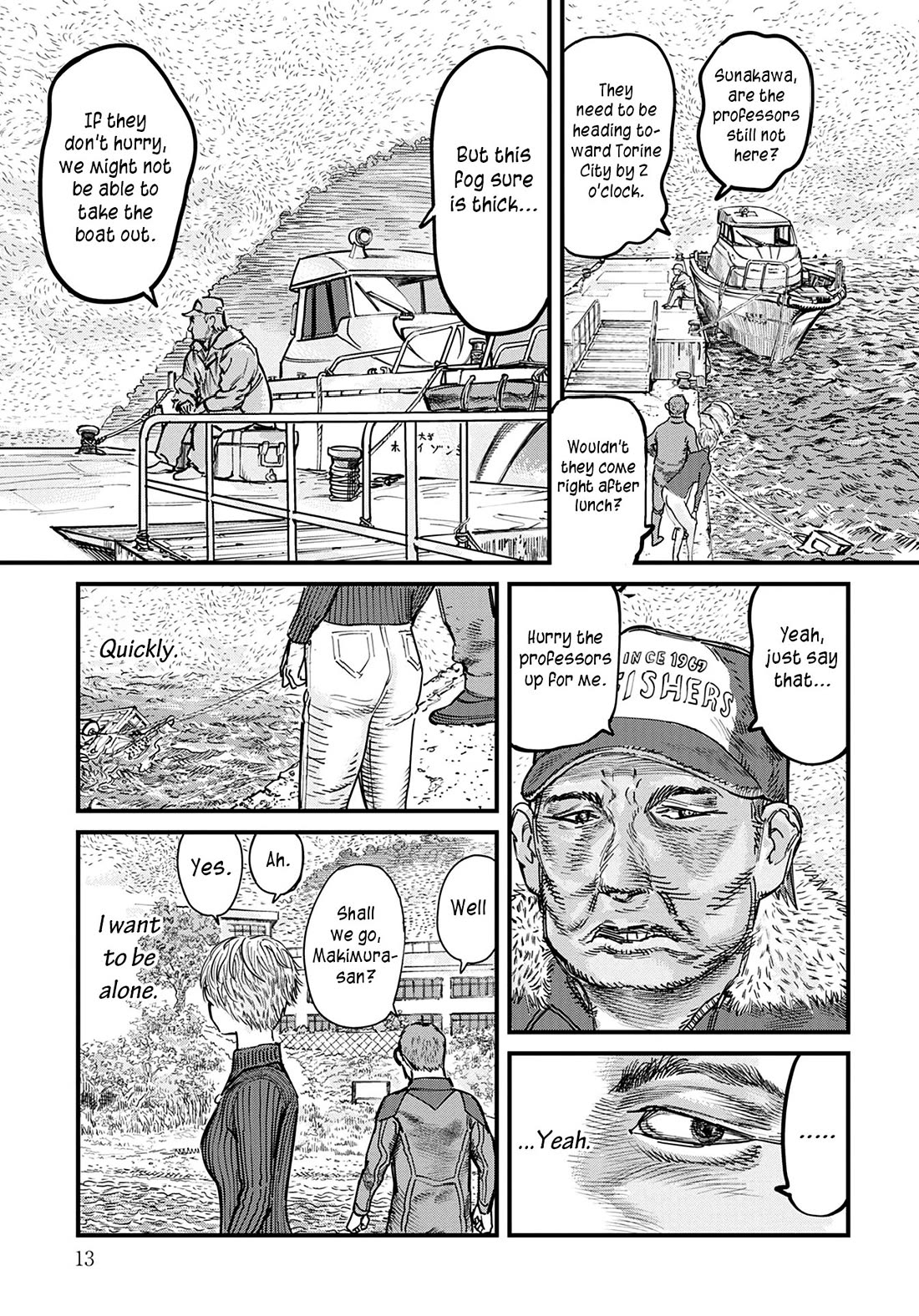 Uichi Island Chapter 1 page 12 - Chapter 1: Christmas Eve Alone