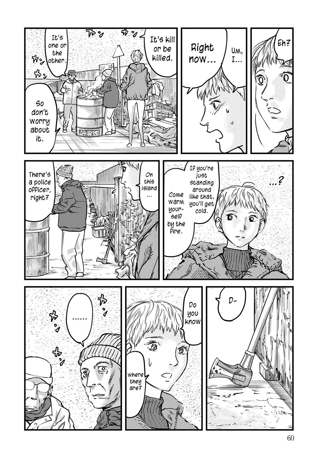 Uichi Island Chapter 2 page 8 - Chapter 2: The Foggy Village of Kaname