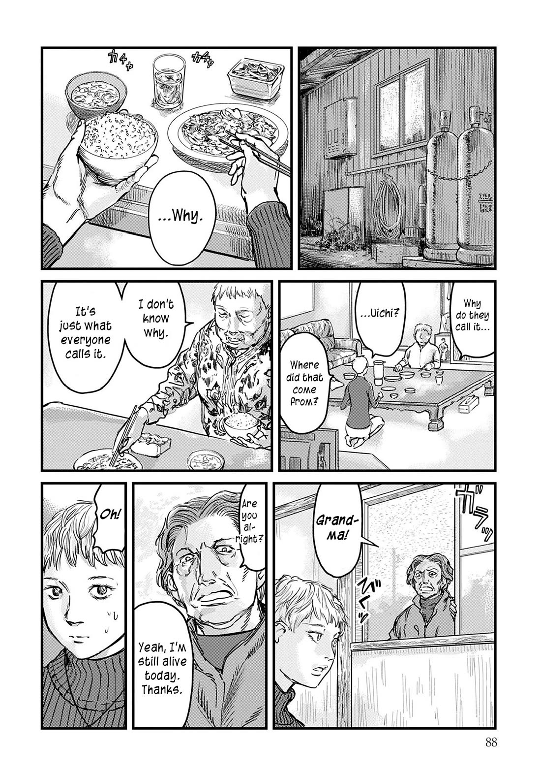 Uichi Island Chapter 3 page 12 - Chapter 3: Uichi's Square