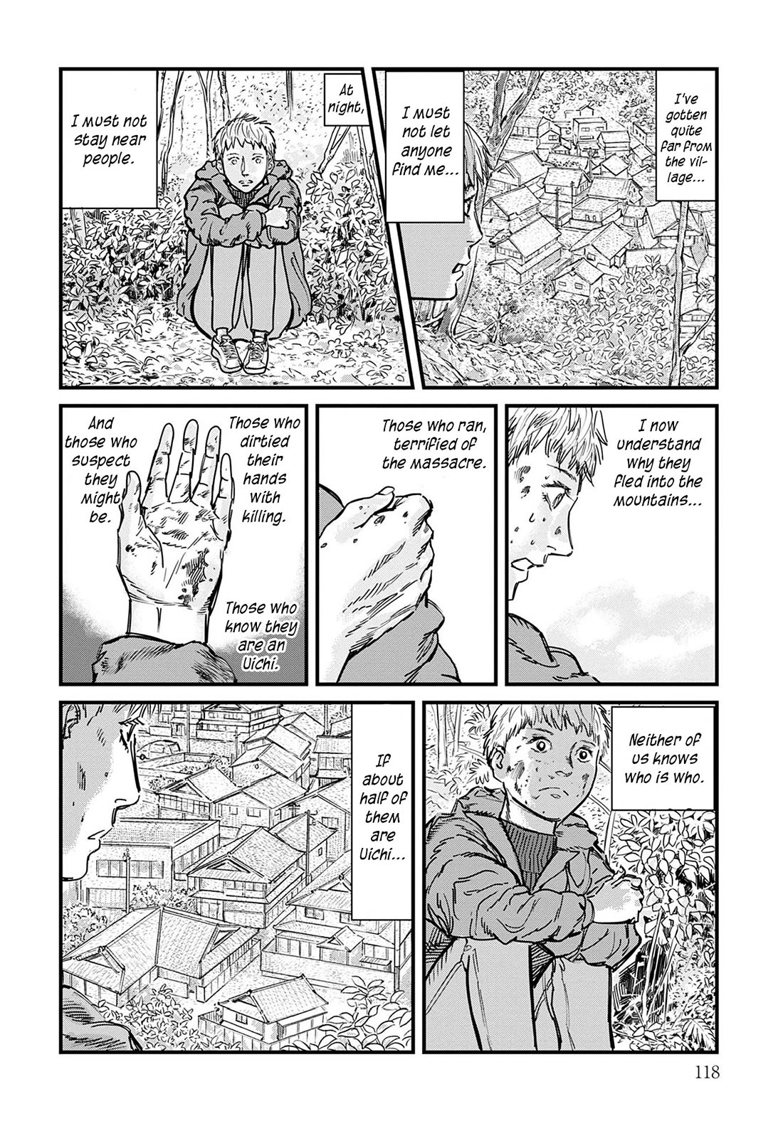 Uichi Island Chapter 5 page 2 - Chapter 5: A Meeting in the Forest