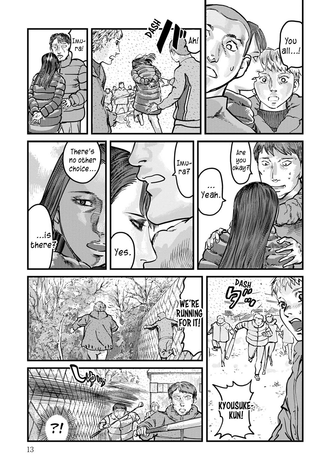 Uichi Island Chapter 8 page 12 - Chapter 8: The Clinic Standoff