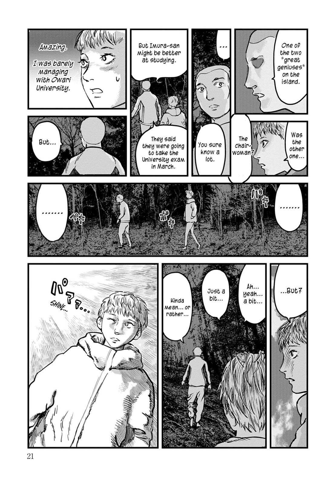 Uichi Island Chapter 8 page 20 - Chapter 8: The Clinic Standoff