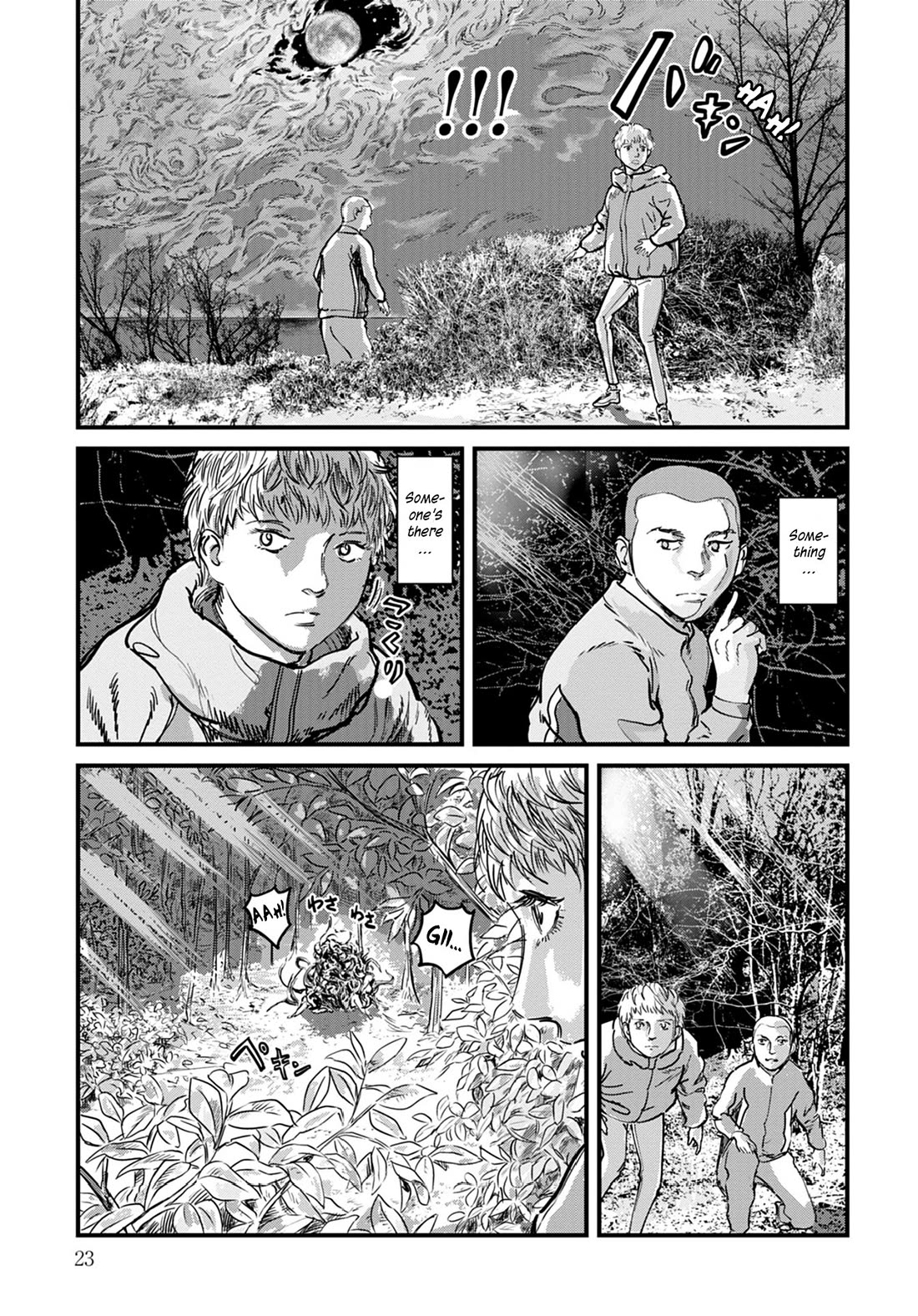 Uichi Island Chapter 8 page 22 - Chapter 8: The Clinic Standoff