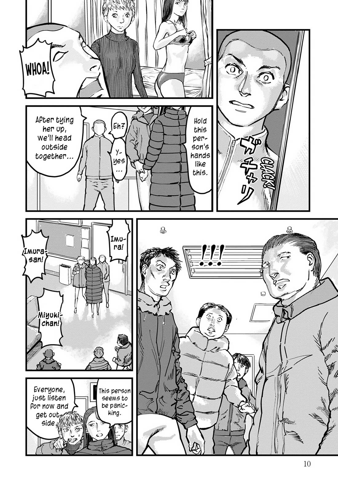 Uichi Island Chapter 8 page 9 - Chapter 8: The Clinic Standoff
