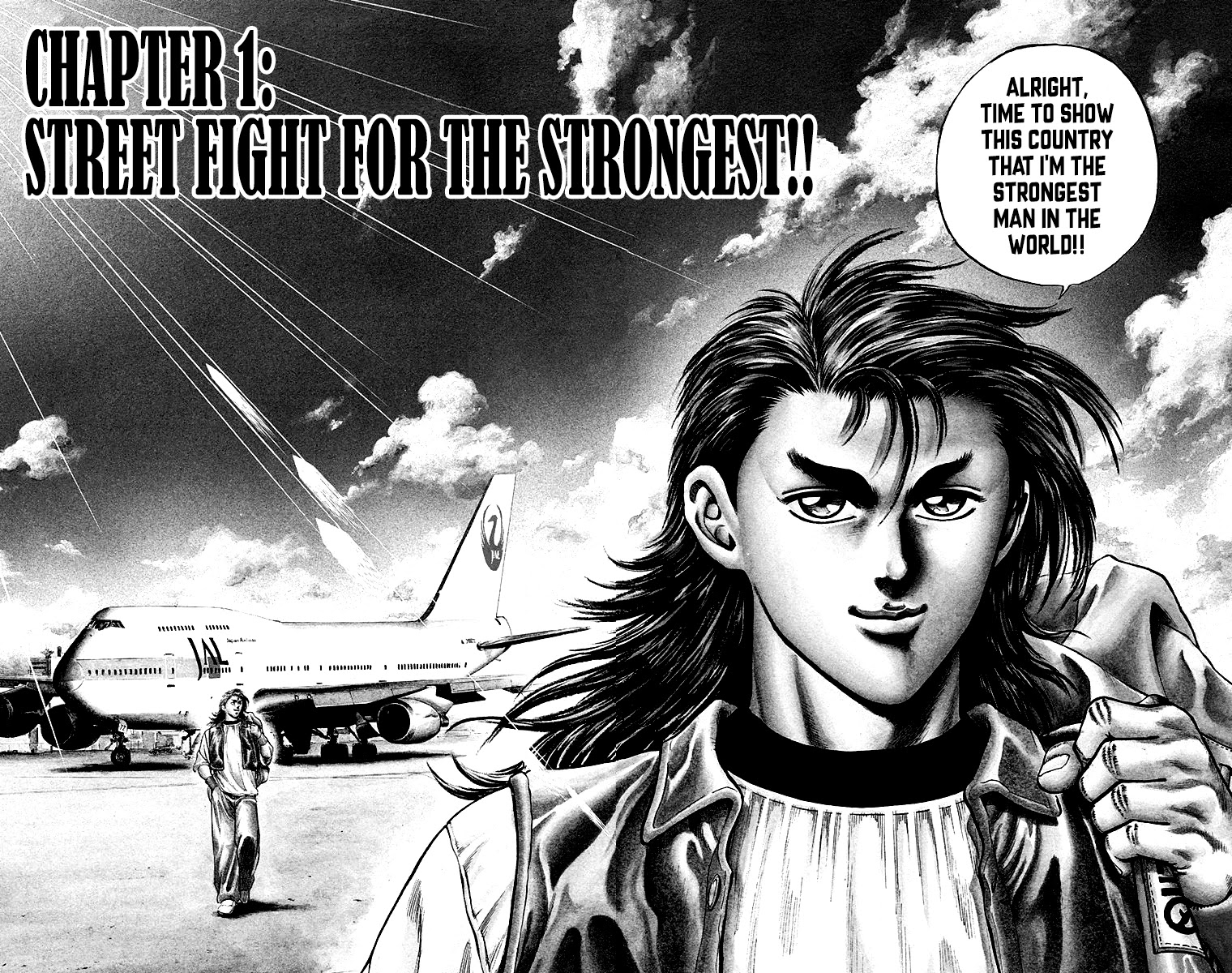 Ukyo no Ozora Chapter 1 page 6 - Chapter 1: Street Fight for the Strongest!!