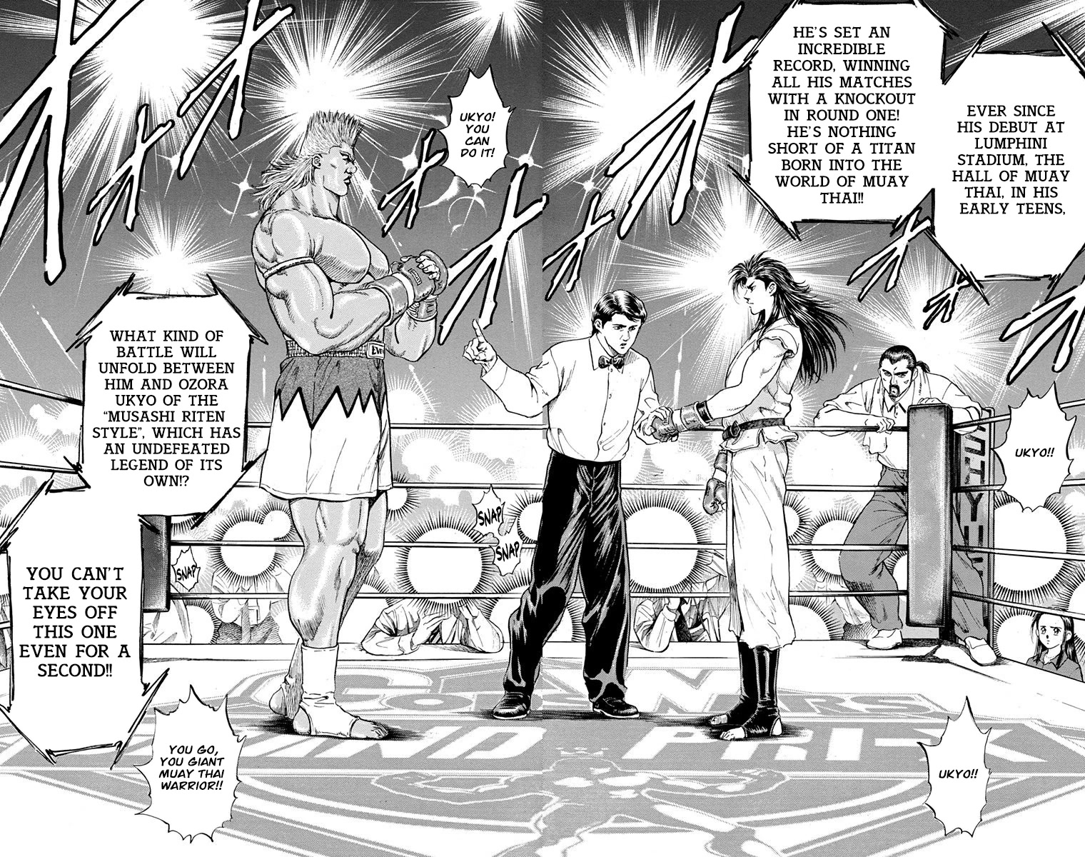 Ukyo no Ozora Chapter 10 page 9 - Chapter 10: The Muay Thai Warrior!