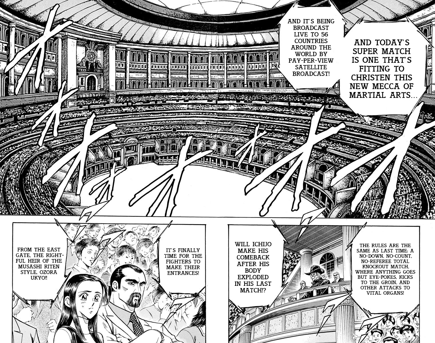 Ukyo no Ozora Chapter 27 page 10 - Chapter 27: The Mysterious Masked Man...!!