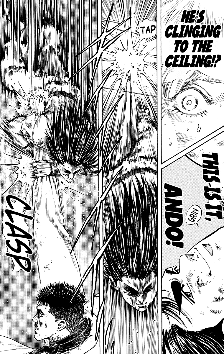 Ukyo no Ozora Chapter 3 page 34 - Chapter 3: The "Shadow" Burns!!