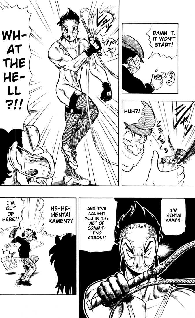 Ultimate!! Hentai Kamen Chapter 7 page 14 - Chapter 7 : Temptation of the Black Glove!