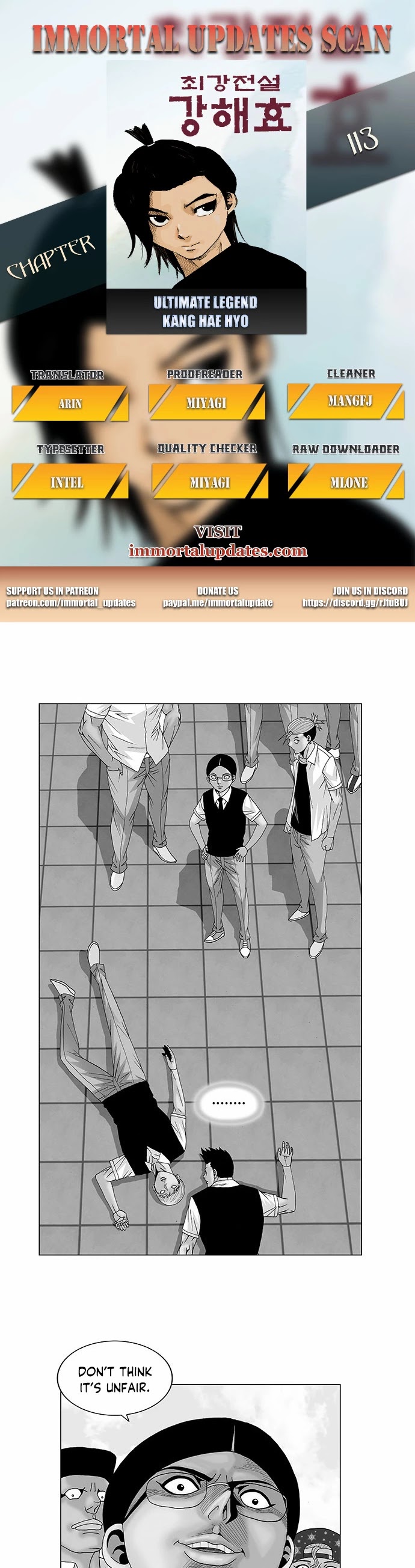 Ultimate Legend: Kang Hae Hyo Chapter 113 page 1 - Chapter 113