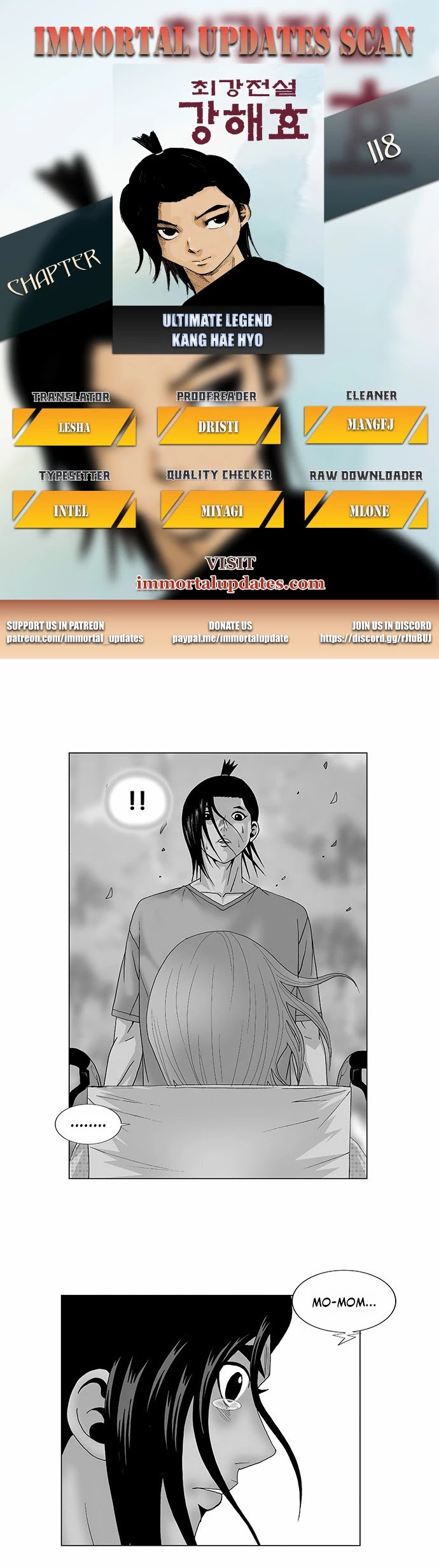Ultimate Legend: Kang Hae Hyo Chapter 118 page 1 - Chapter 118