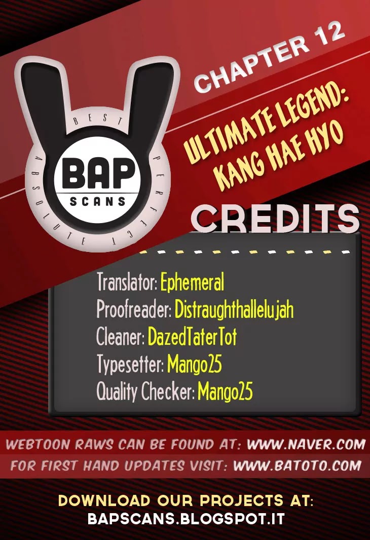 Ultimate Legend: Kang Hae Hyo Chapter 12 page 1 - Chapter 12