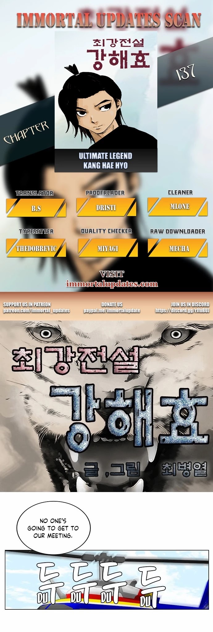Ultimate Legend: Kang Hae Hyo Chapter 137 page 1 - Chapter 137