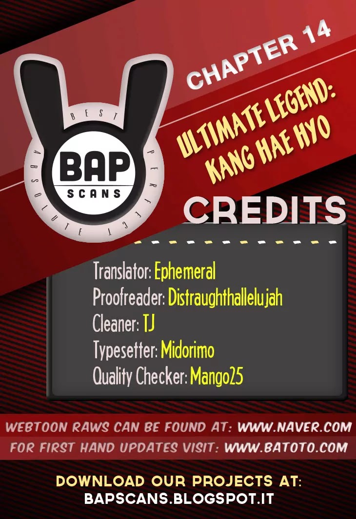 Ultimate Legend: Kang Hae Hyo Chapter 14 page 1 - Chapter 14