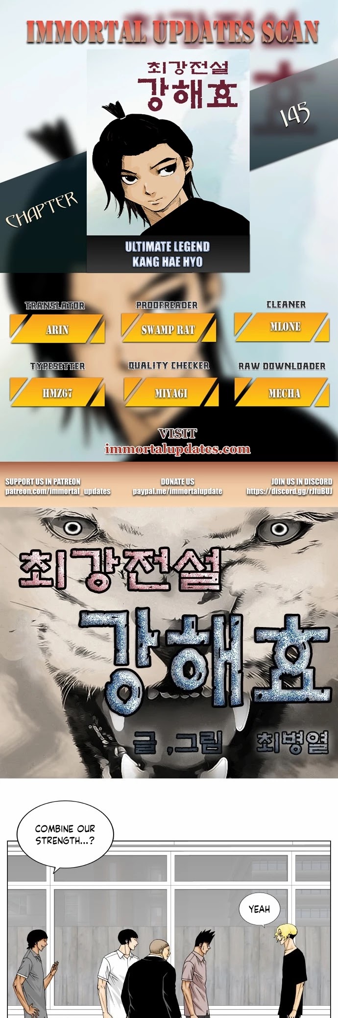 Ultimate Legend: Kang Hae Hyo Chapter 145 page 1 - Chapter 145