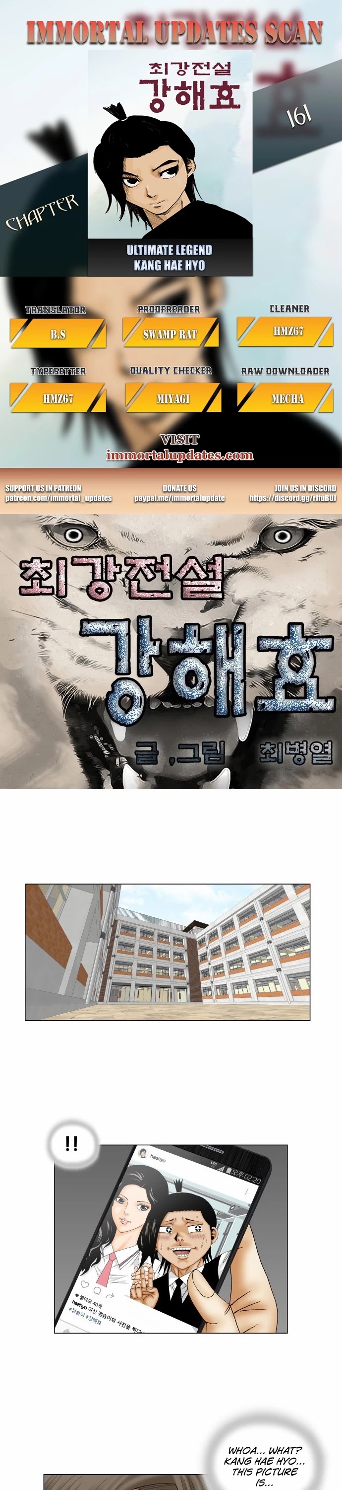 Ultimate Legend: Kang Hae Hyo Chapter 161 page 1 - Chapter 161