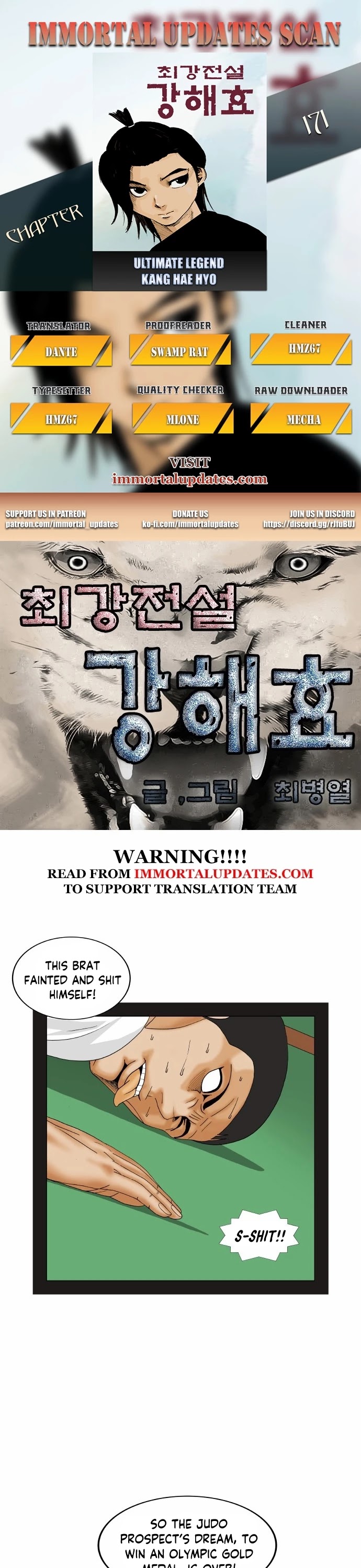 Ultimate Legend: Kang Hae Hyo Chapter 171 page 1 - Chapter 171