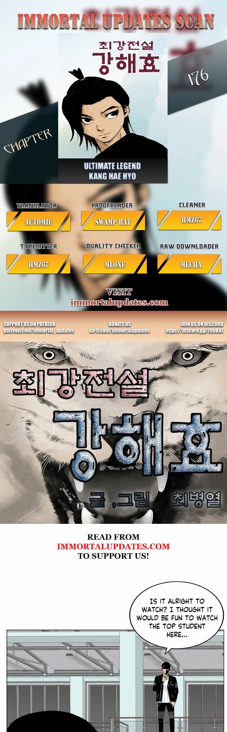 Ultimate Legend: Kang Hae Hyo Chapter 176 page 1 - Chapter 176