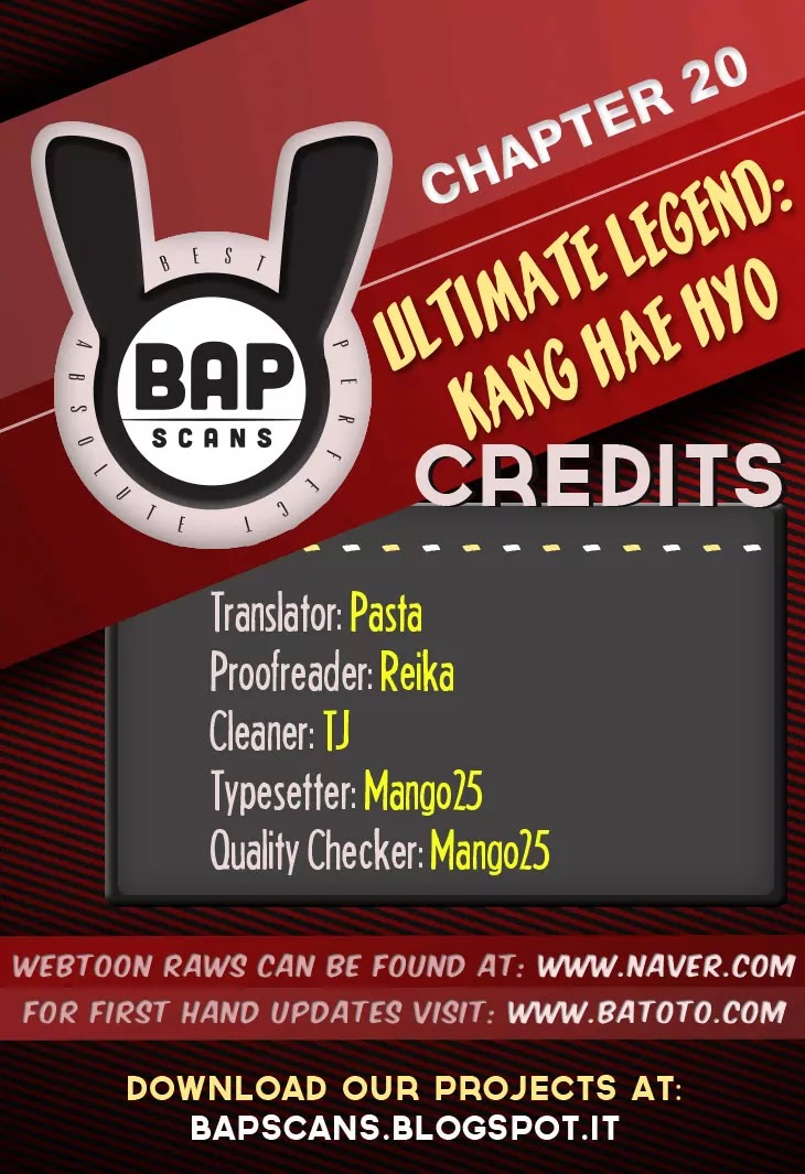 Ultimate Legend: Kang Hae Hyo Chapter 20 page 1 - Chapter 20