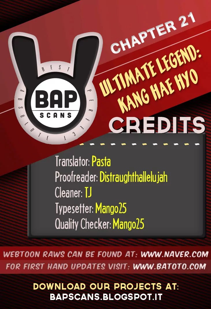Ultimate Legend: Kang Hae Hyo Chapter 21 page 1 - Chapter 21