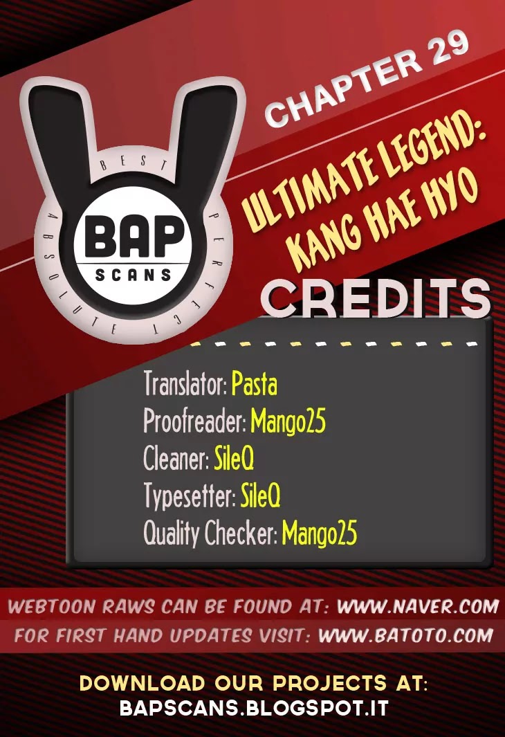 Ultimate Legend: Kang Hae Hyo Chapter 29 page 1 - Chapter 29