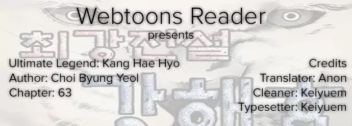 Ultimate Legend: Kang Hae Hyo Chapter 63 page 1 - Chapter 63