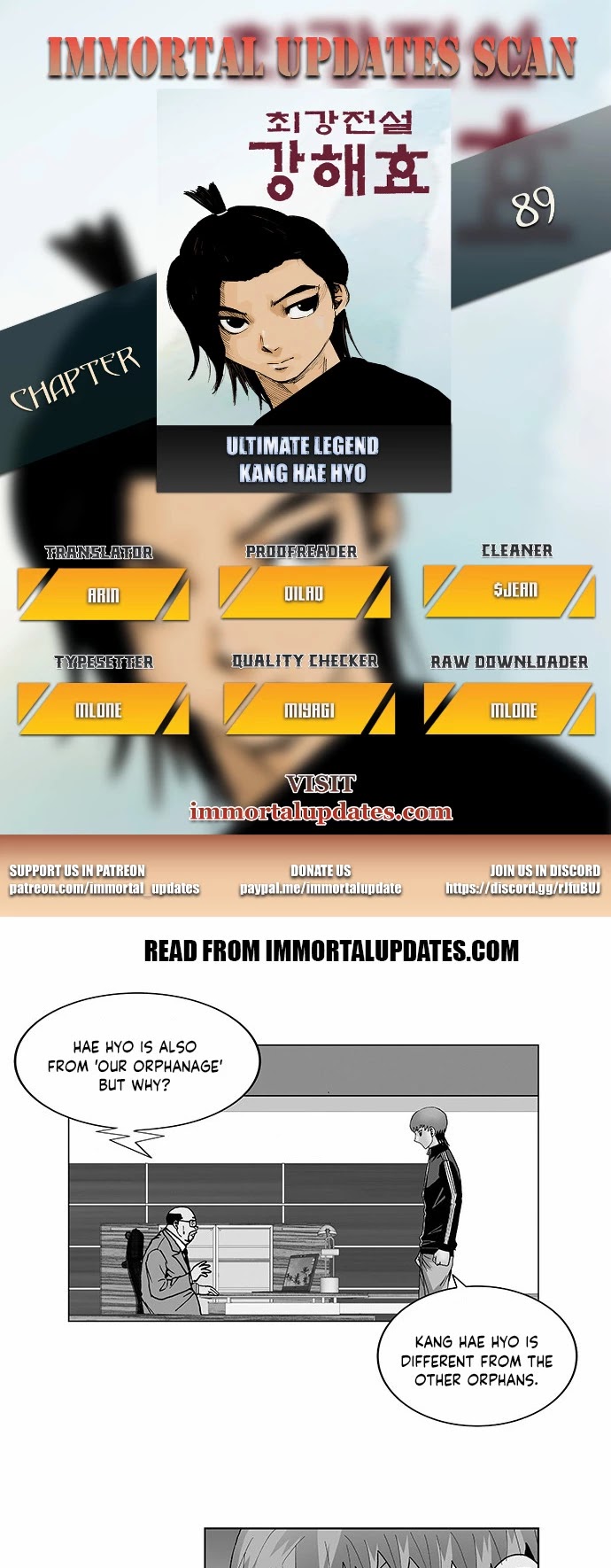 Ultimate Legend: Kang Hae Hyo Chapter 89 page 1 - Chapter 89
