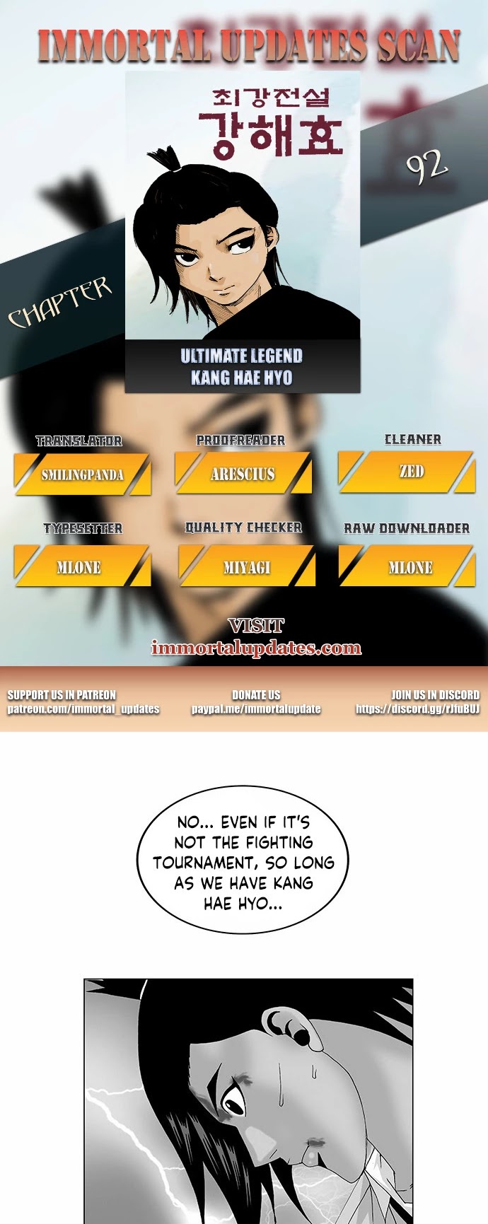 Ultimate Legend: Kang Hae Hyo Chapter 92 page 1 - Chapter 92