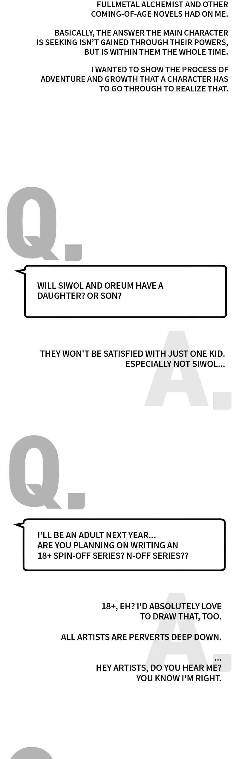 Ultra Alter Chapter 122 page 25 - Chapter 122: Afterword [END]