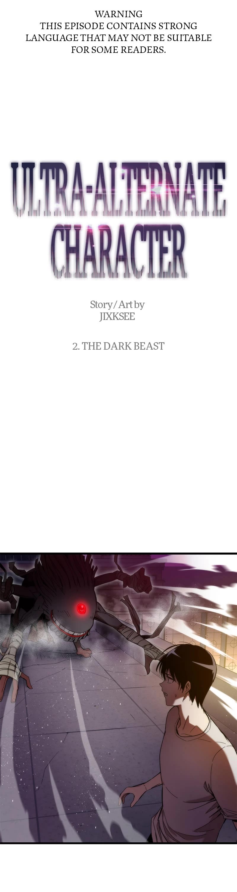 Ultra Alter Chapter 2 page 1 - Chapter 2: Ep. 2 - The Dark Beast