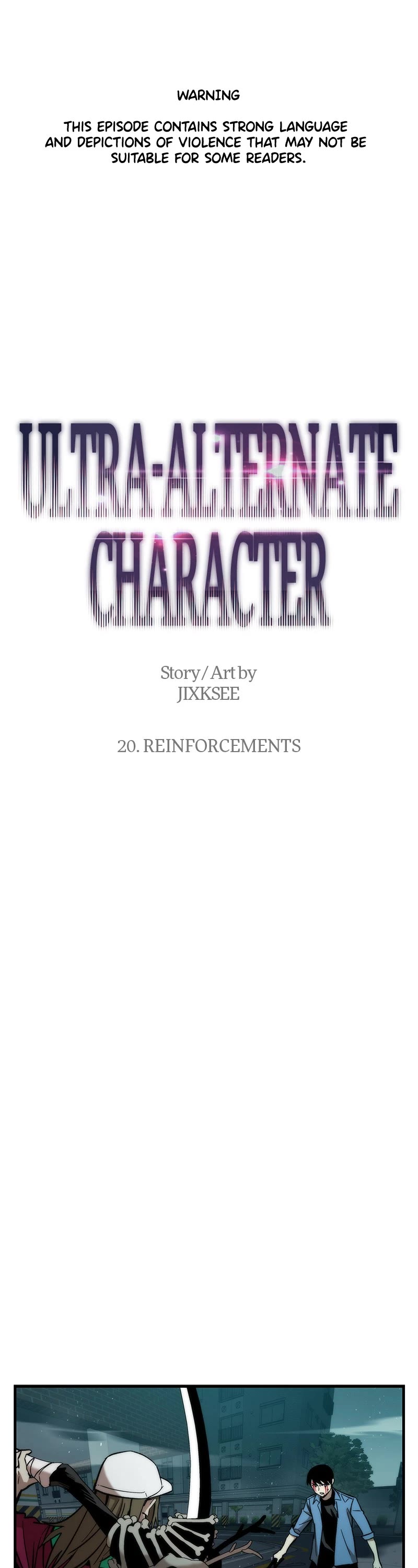 Ultra Alter Chapter 20 page 1 - Chapter 20: Ep. 20 - Reinforcements