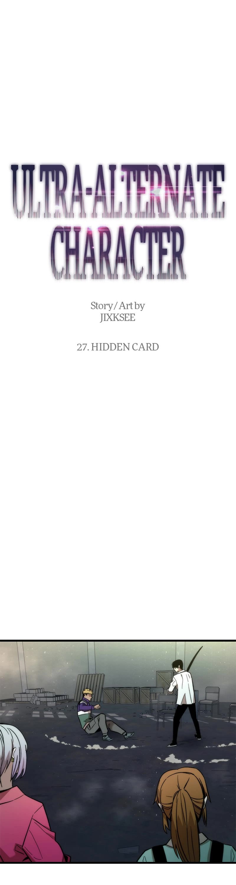 Ultra Alter Chapter 27 page 1 - Chapter 27: Ep. 27 - Hidden Card