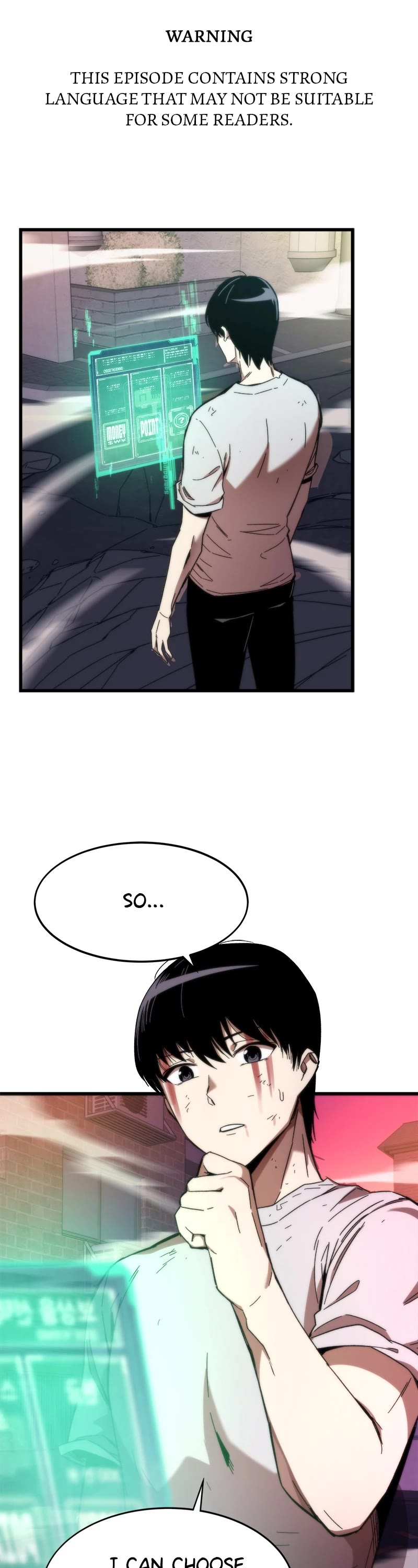 Ultra Alter Chapter 3 page 1 - Chapter 3: Ep. 3 - Choice