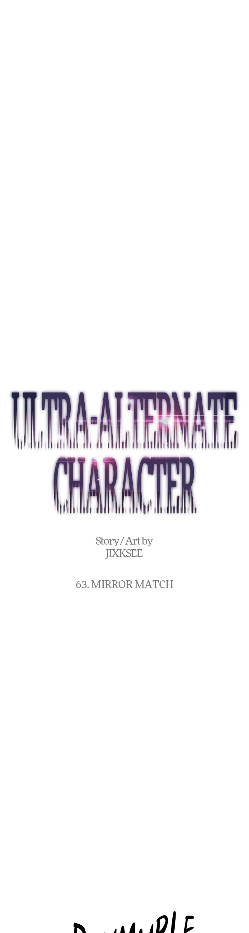 Ultra Alter Chapter 63 page 1 - Chapter 63: Ep. 63 - Mirror Match