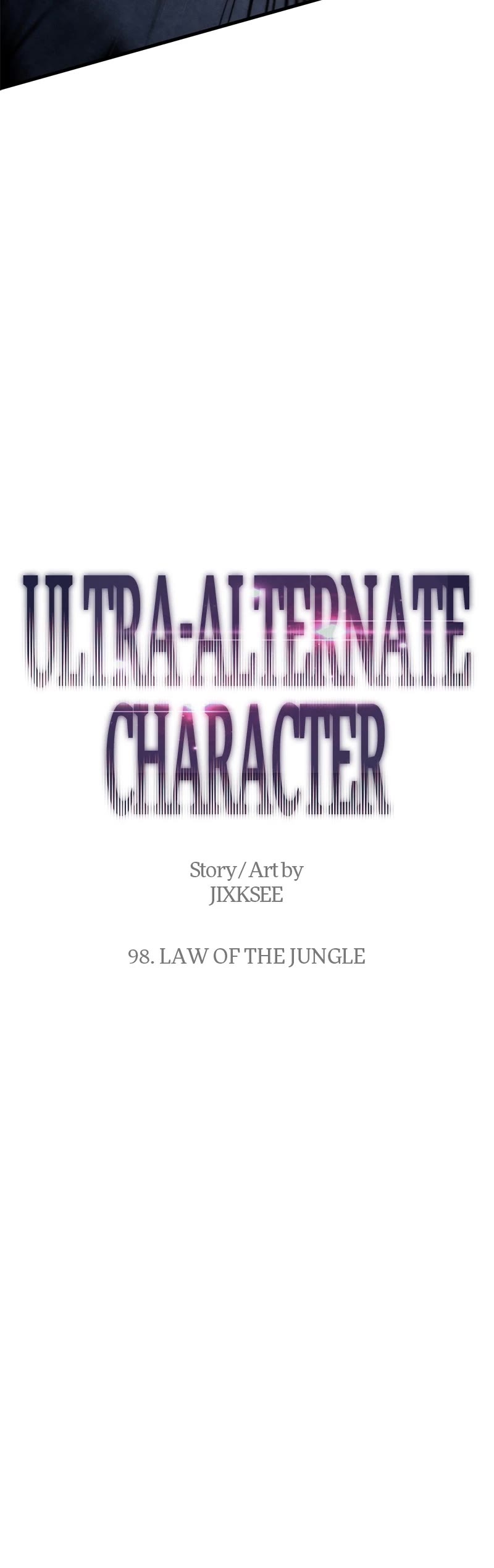 Ultra Alter Chapter 98 page 4 - Chapter 98: Ep. 98 - Law of the Jungle