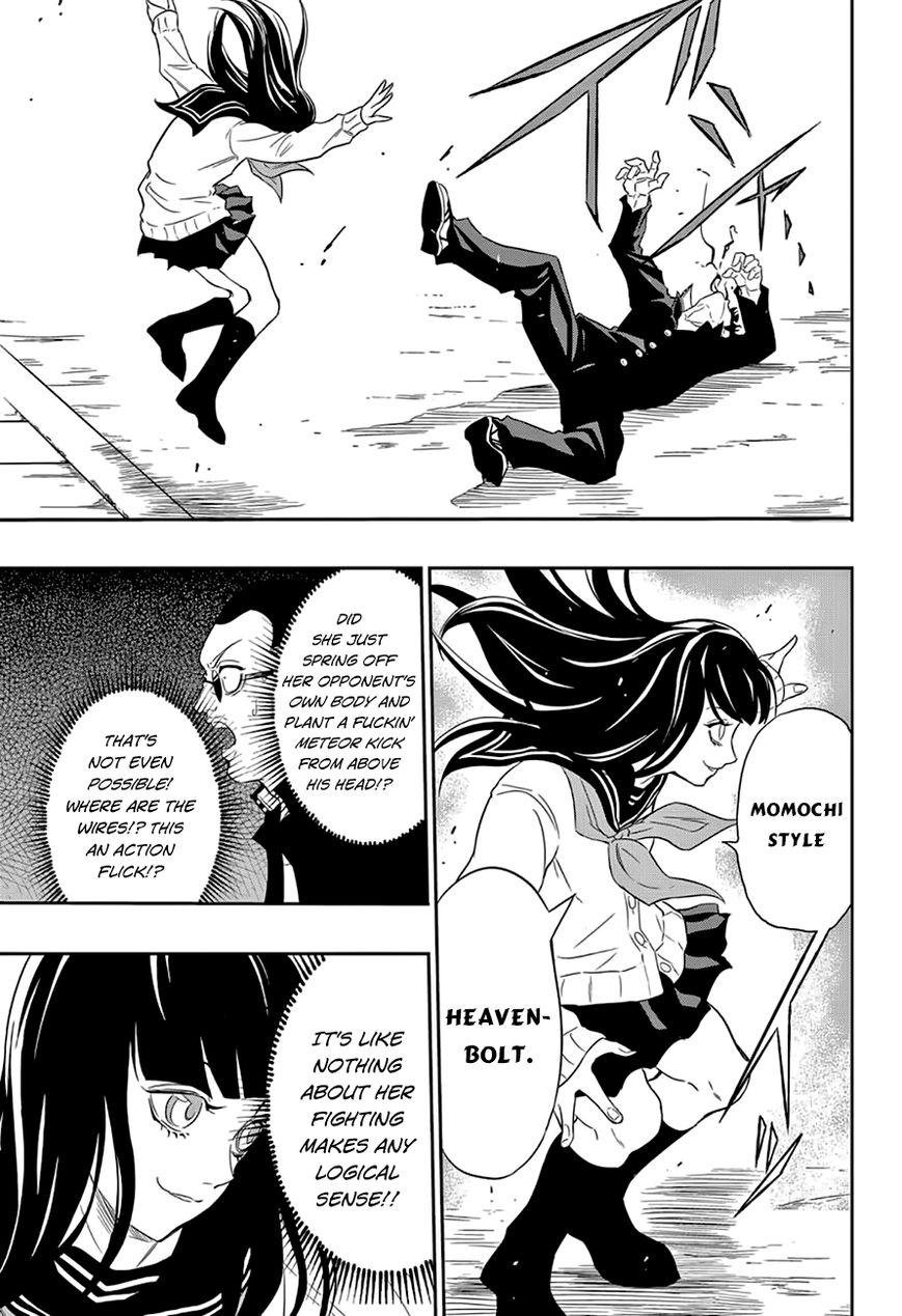 Ultra Battle Satellite Chapter 3 page 14 - Chapter 3 : High-kick Girl