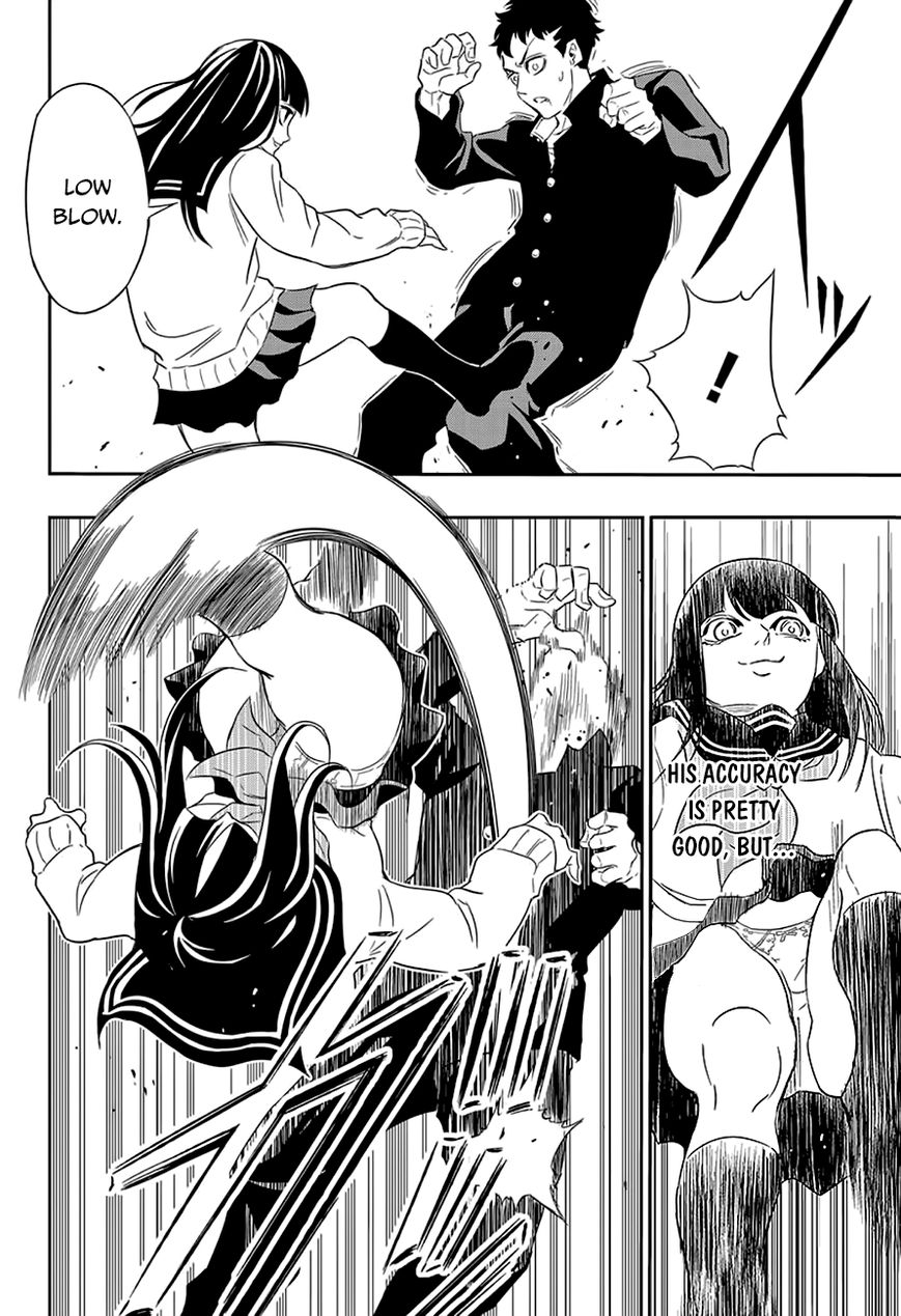 Ultra Battle Satellite Chapter 3 page 19 - Chapter 3 : High-kick Girl