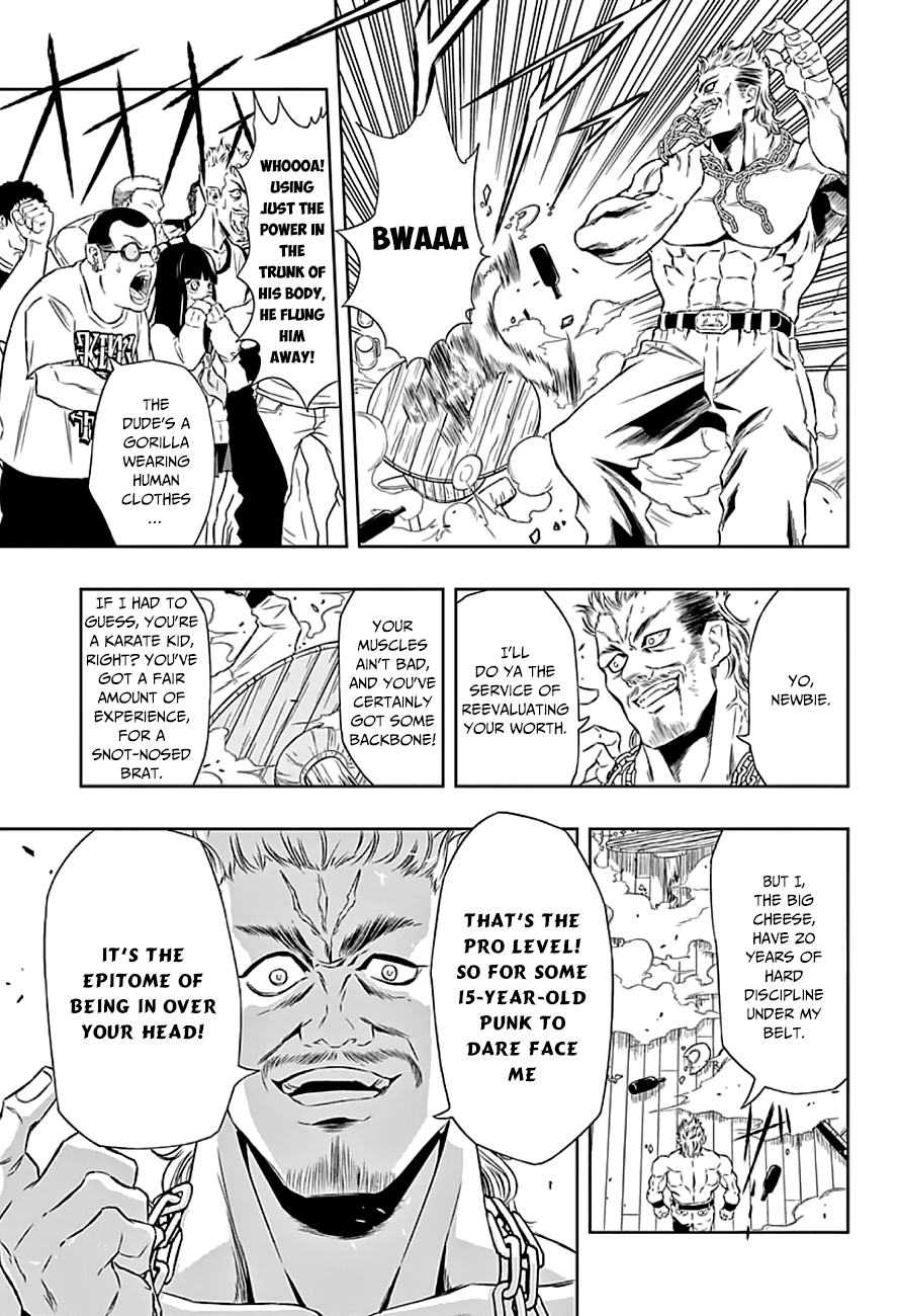 Ultra Battle Satellite Chapter 6.2 page 18 - Chapter 6 v2 : An Unready Blade