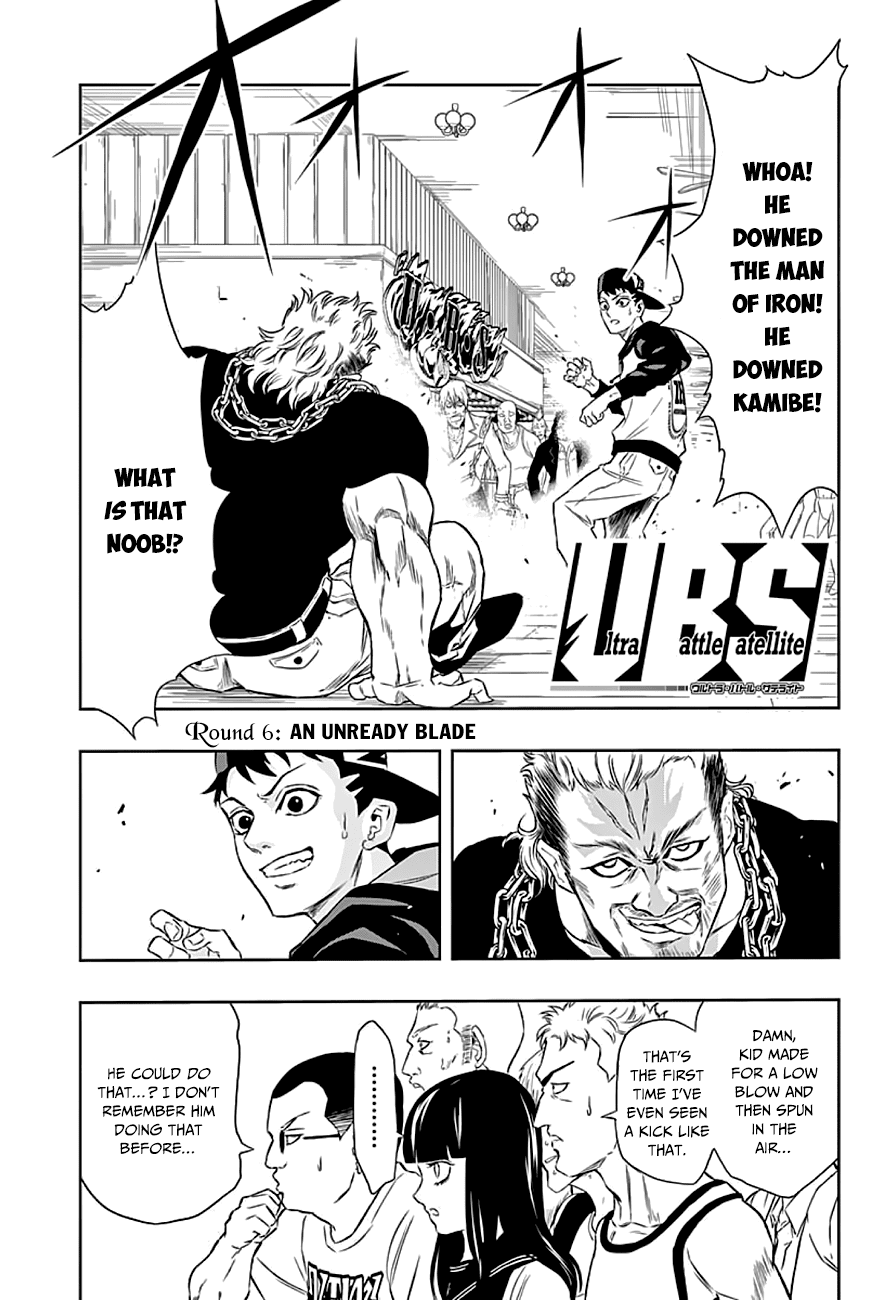 Ultra Battle Satellite Chapter 6.2 page 2 - Chapter 6 v2 : An Unready Blade