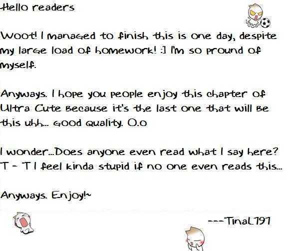 Ultra Cute Chapter 3.3 page 1 - Vol.03 Chapter 3