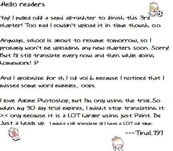 Ultra Cute Chapter 6.3 page 1 - Vol.06 Chapter 3