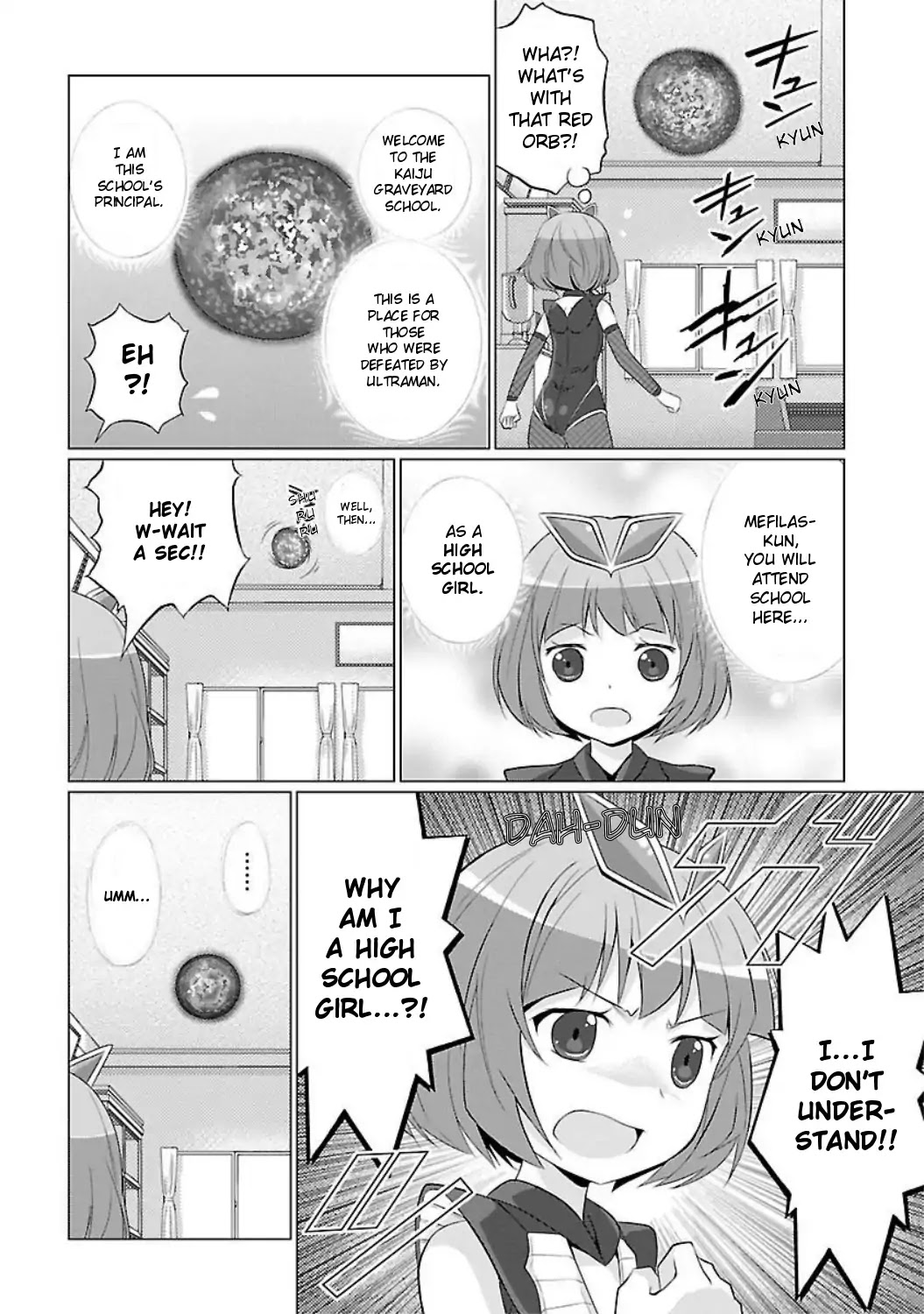 Ultra Kaiju Humanization Project feat.POP Comic code Chapter 1 page 7 - Chapter 1: The Forbidden Words ☆