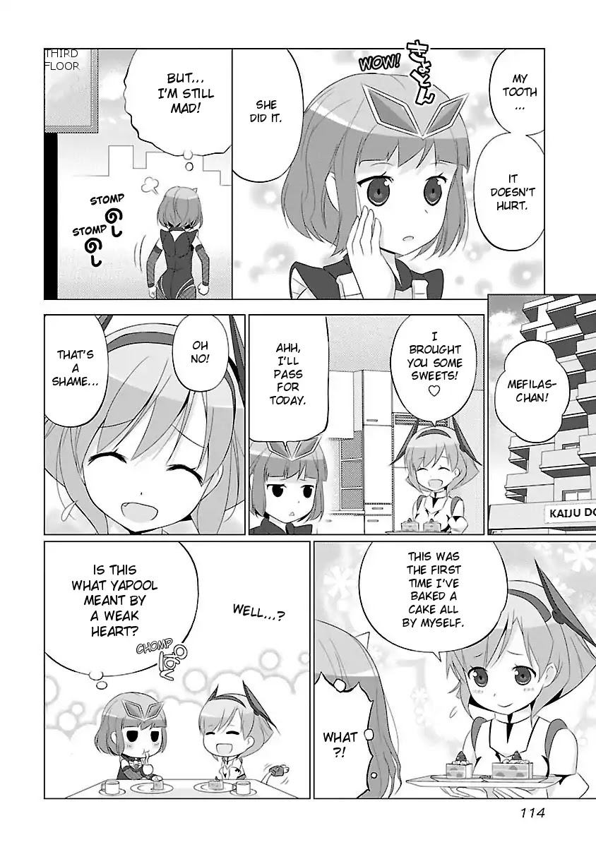 Ultra Kaiju Humanization Project feat.POP Comic code Chapter 11 page 8 - Chapter 11: Love and Hate