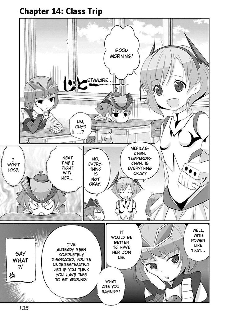 Ultra Kaiju Humanization Project feat.POP Comic code Chapter 14 page 1 - Chapter 14: Class Trip