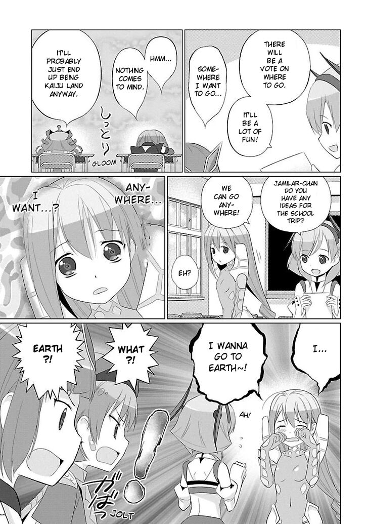 Ultra Kaiju Humanization Project feat.POP Comic code Chapter 14 page 3 - Chapter 14: Class Trip